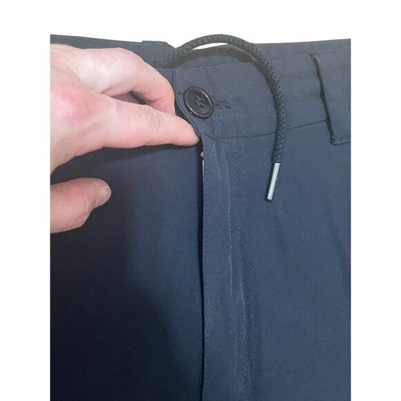 NxTSTOP Men's Large Black Travleisure Tech Pant Stretch Lightweight Pockets - Picture 3 of 9